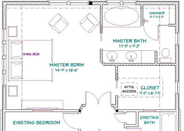 Master Bedroom Floor Plans